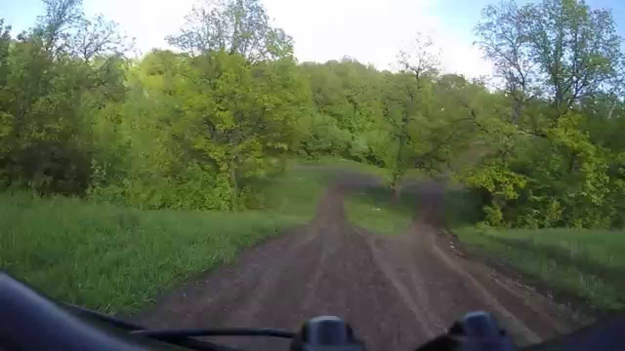 Самара Дубки овраг спуск GP010498 - YouTube