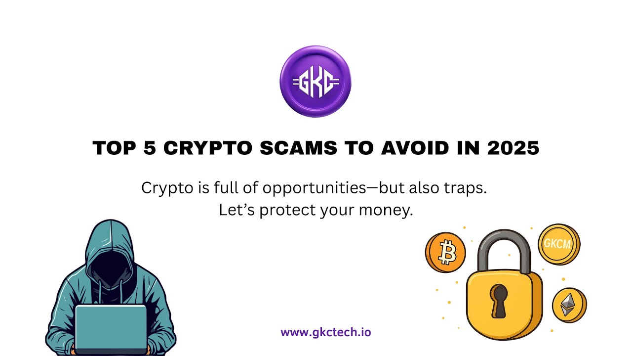 🚨 Top 5 Crypto Scams to Avoid in 2025 🚨 - YouTube