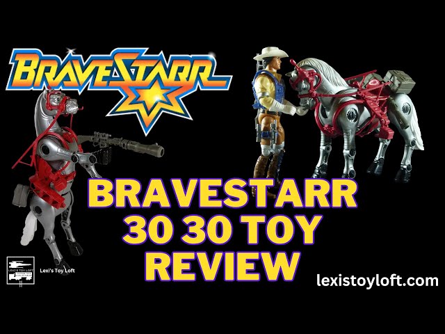 Bravestarr 30 30, Thirty Thirty vintage toy review we show