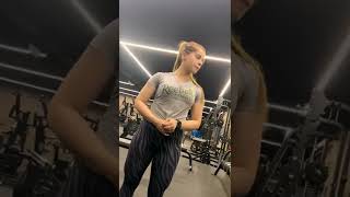 💪😎👍Amezinge body fitness in girls in gym @best fitness hub #short