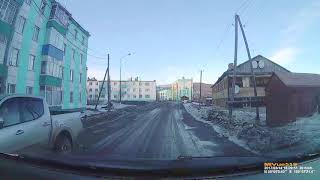 КАМЧАТКА, ПАЛАНА (автопрогулка, март 2017) / Kamchatka, Palana village, auto walk around the village