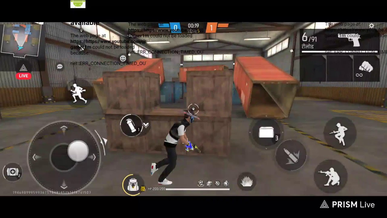 play to gameplayb in freefire max 