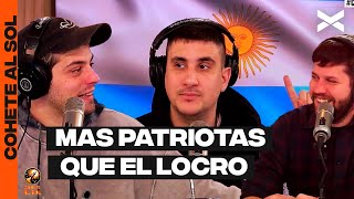MAS PATRIOTAS QUE EL LOCRO Y LOS PASTELITOS | #COHETEALSOL | 09/07 | Vorterix