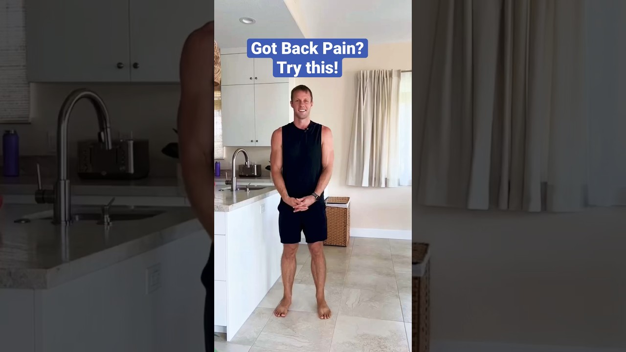 Got Back Pain? Try These exercises! 