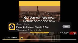 Expedia December 2022 YouTube ad.