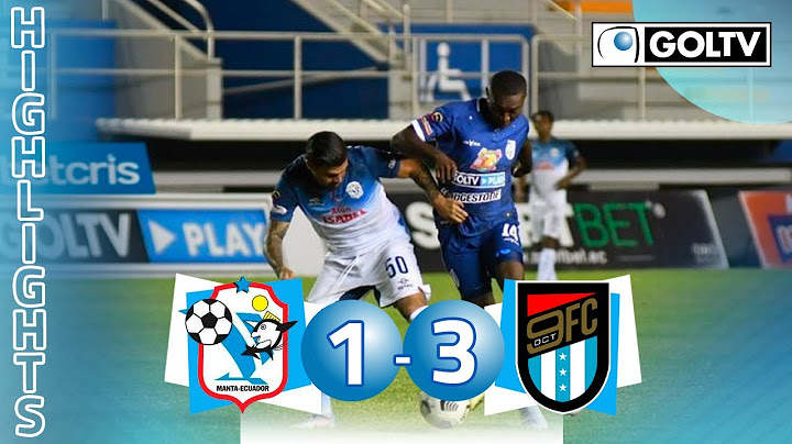 Manta FC 1 - 3 9 de Octubre | GOLES | Liga Pro Ecuador