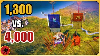 Rome 2 Has CROSSBOWS Now! | Brutal 1,300 vs 4,000 Fort Defence