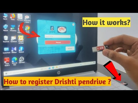 How to register #Drishti_ias Pendrive // how it work ? #dristhi_foundation_course