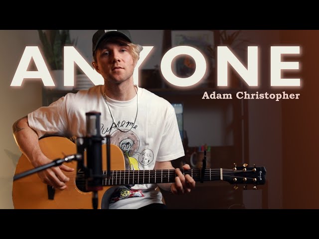 Anyone (Acoustic) - Justin Bieber (Cover by Adam Christopher) class=