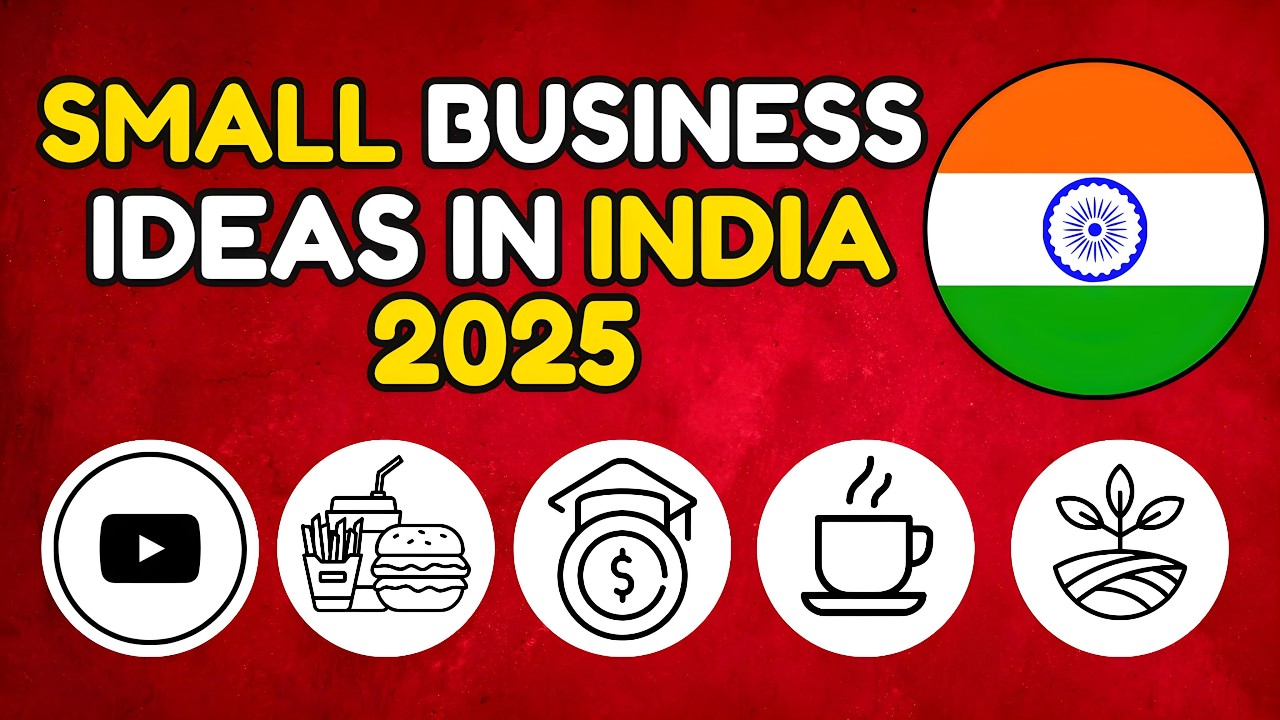 🇮🇳 5 Small Business Ideas in India 2025 | The 5 Most INSANE Small ...