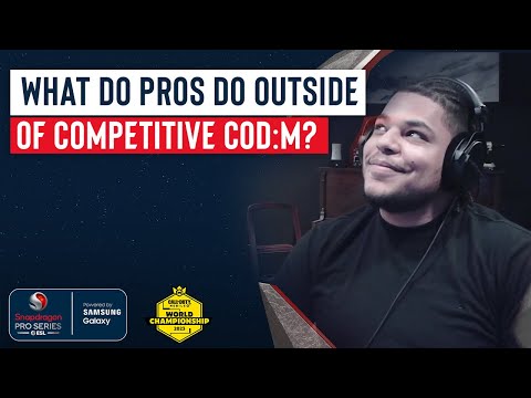 What do you do outside of competitive COD:M? - ASK THE PROS!