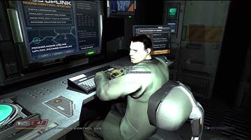 32 Doom 3 BFG Nightmare Walkthrough HD PS3 (Delta Labs Sector 2a 3/3)