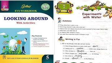 NCERT Class-5 EVS Chapter-7/workbook Experiments with water