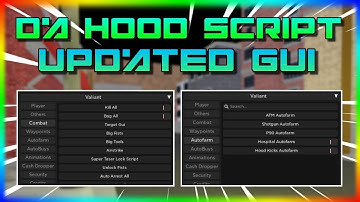 New Da Hood Script with GUI | Autofarm, God mode, and more! | WORKING As of Now: [12/12/21]