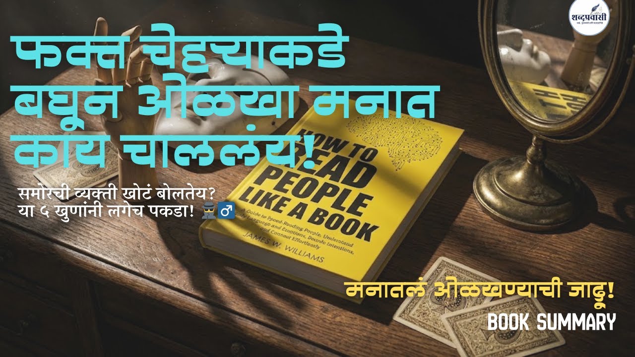 समोरची व्यक्ती खोटं बोलतेय?|  How to Read People Like a Book | James W. Williams | Marathi Summary