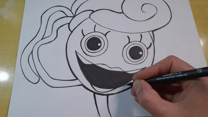 desenhando os personagens de poppy playtime no meu estilo,parte 3 #ota