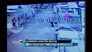 Rekaman CCTV Detik-detik Perampok Ditembak Mati Polisi - iNews Siang 18/06