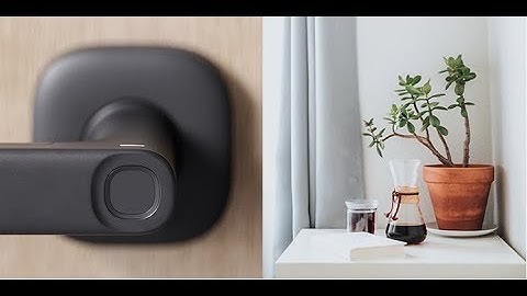 FIDO Smart Door Lock - The Safest and Most Minimalist Smart Lock (2019)