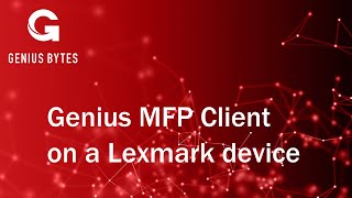 Genius MFP Lexmark Client [EN]
