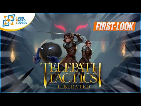 Telepath Tactics Liberated | Tactical Turn-Based RPG | Gameplay First Look