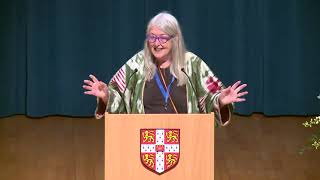 Professor Dame Mary Beard gives The Sir Robert Rede Lecture at the University of Cambridge