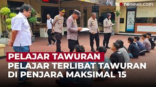 Pelajar Yang Terlibat Tawuran Dapat Dipidana Hingga 15 Tahun Penjara | OneNews Update