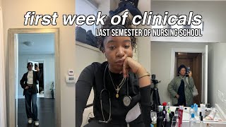 starting my clinical rotations | Week in My Life