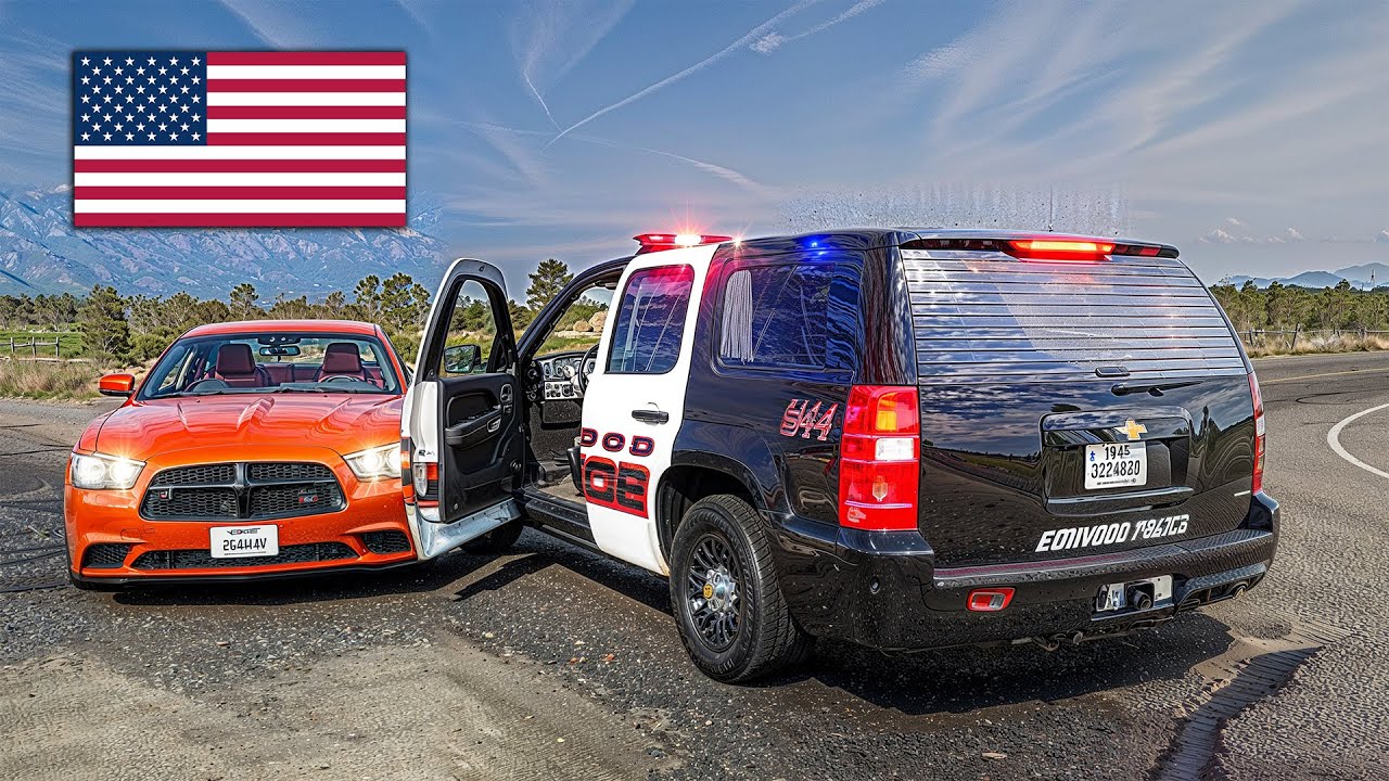 American Police Chase Fails #5 - BeamNG Drive