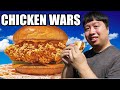 Which Fast Food Restaurant Has The Best Fried Chicken Sandwich | Chicken Wars