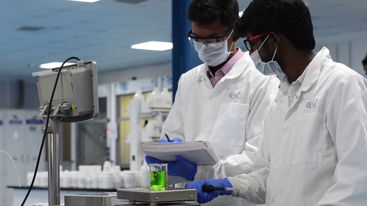 Resil RESIL Chemicals Manufacturing Plant Unit 3 - YouTube