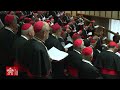 In the Synod Hall, Fifth General Congregation of the College of Cardinals