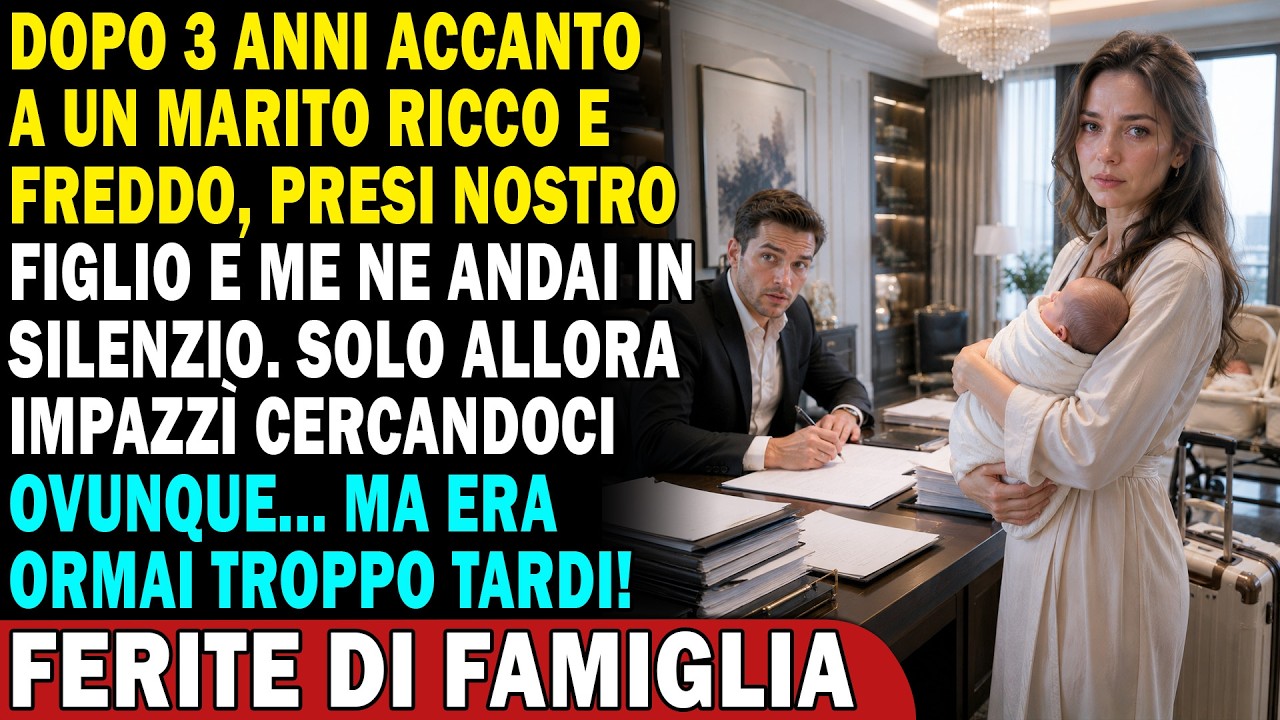 Byla tři ráno, když jsem tiše položila podepsaný návrh rozvodu mezi třicítku jiných dokumentů na stůl svého manžela. Alessandro De Luca, král milánského byznysu, ho podepsal, aniž by zvedl hlavu,...