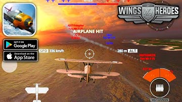 wings of heroes Gameplay (Android,IOS)