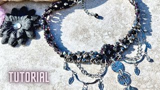 Learn How To Make This Prince Inspired Choker Necklace | Didi’s Deluxe Bead Box