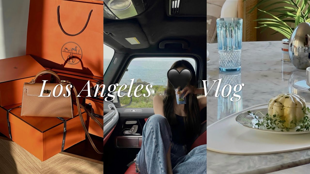 洛杉磯生活🌴愛馬仕Mini Kelly二代開箱 | 音樂節後臺見DJ Zedd | 做萬聖節晚餐 | 日式南瓜撻