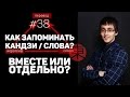 Как запоминать иероглифы, слова и чтения: Вместе или отдельно? (Ответ на вопрос) [#38]