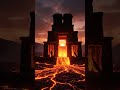 Lava Temple Transformation #ai #asmr #shorts