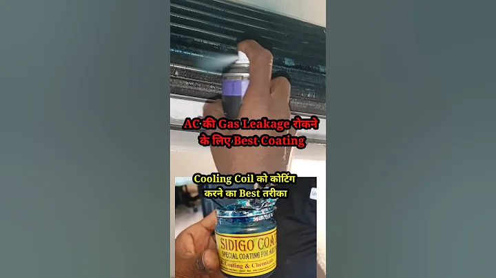AC Cooling Coil Protection, Anti Rust Coating For Air Conditioner #acrepair #actechnician #sgorts