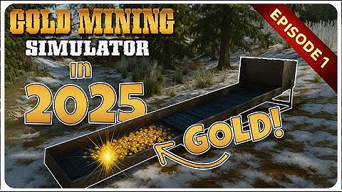 Can You Still Strike Gold in 2025? (Gold Mining Simulator Series Begins)