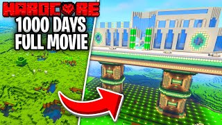 I Survived 1,000 Days in Hardcore Minecraft [FULL MOVIE]