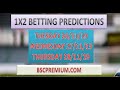 3 DAYS FOOTBALL BETTING PREDICTIONS - CHAMPIONS LEAGUE ...