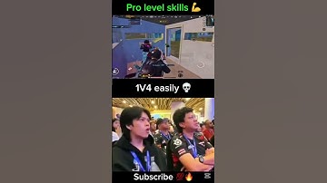1v4 nothing easy😱pro level skills 💪#jonathangaming#pubgmobile