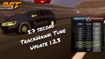 No Limit Drag Racing 2.0: 5.7 second Trackhawk Jeep Tune (Update 1.2.3)