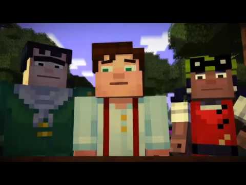 Minecraft story mode episode 1 - YouTube