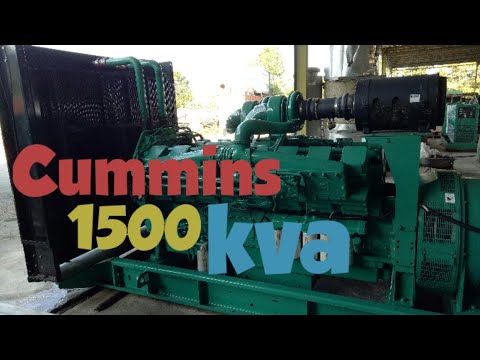 1500kva Cummins diesel