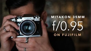 oplichter suiker Bont Mitakon 35mm MKII f/0.95 Fuji X-Mount Review - YouTube