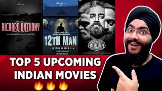 Top 5 Most Anticipated Upcoming Movies from every Industry | Tamil, Hindi, Telugu,Kannada, Malayalam