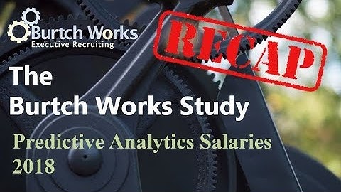 Predictive Analytics 2018 RECAP: Salaries and Top Trends in 12 Minutes