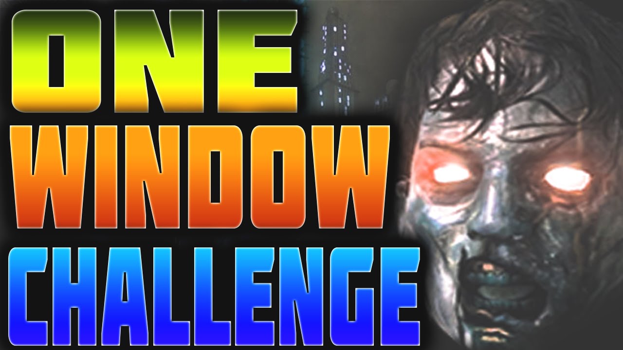 Zombies One Window Custom Zombies Insane One Window Challenge Cod Waw - YouTube