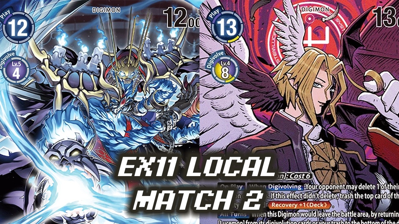 Necromon VS Lucemon | EX11 Local Match 2 | Digimon TCG Osnabrick